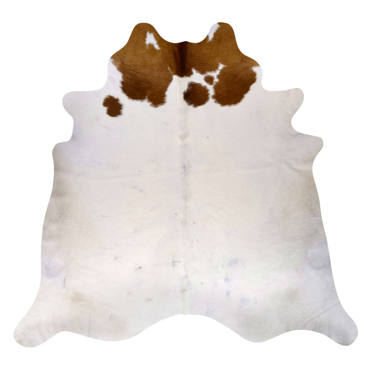 Natural Brazilian Cowhide Rug -  Ivory & Mocha