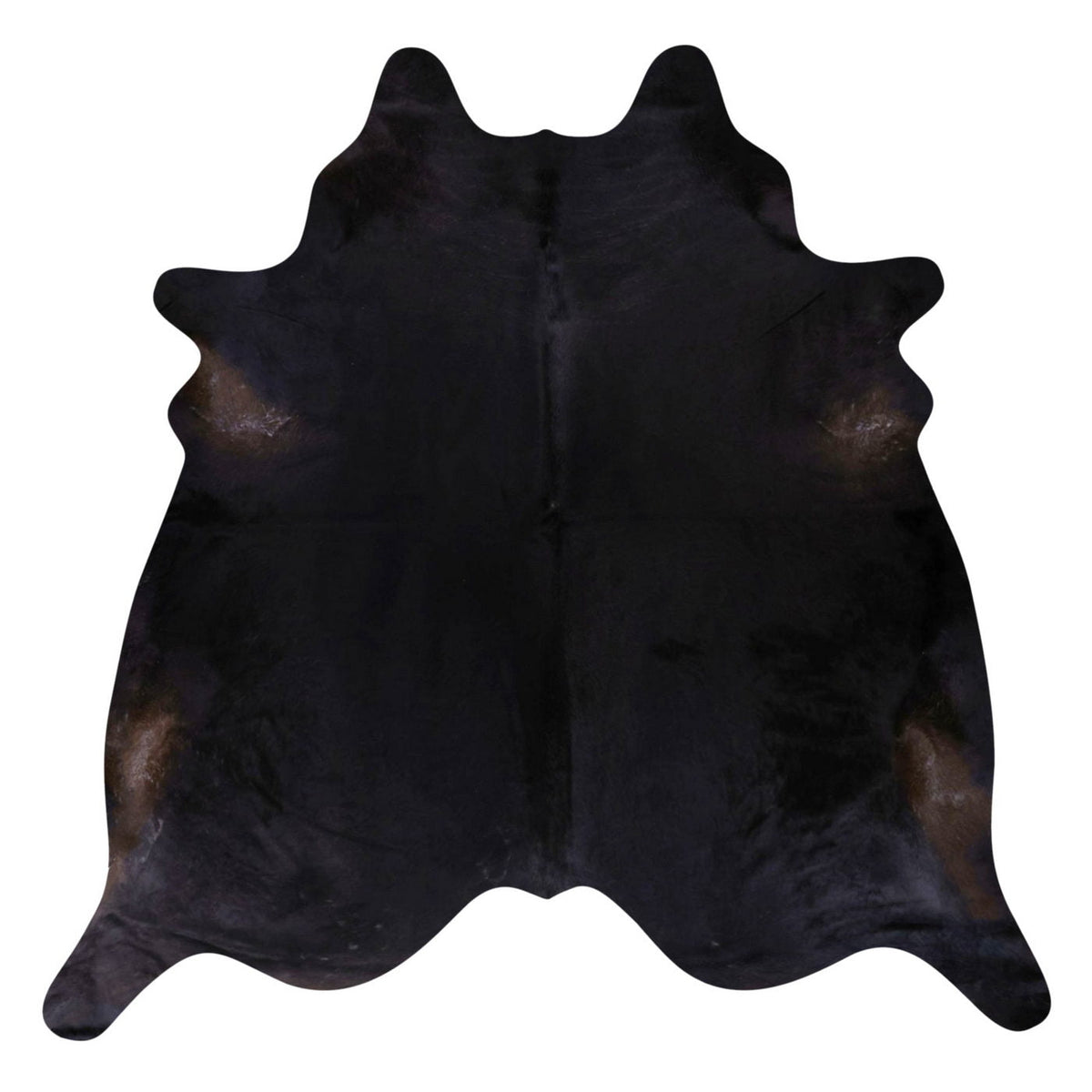 Natural Brazilian Cowhide Rug -  Espresso