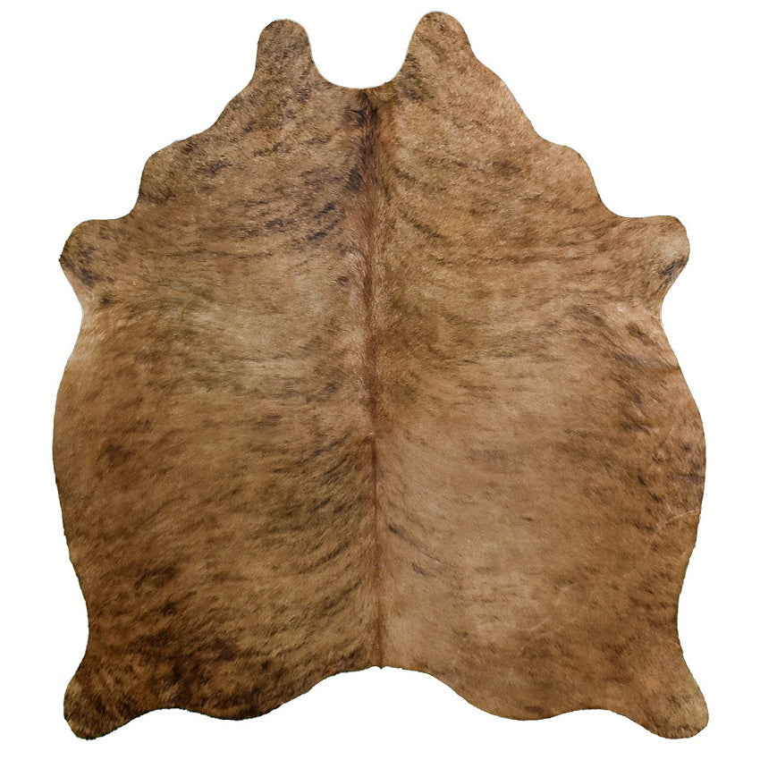 Natural Brazilian Cowhide Rug -  Mocha, Caramel & Espresso