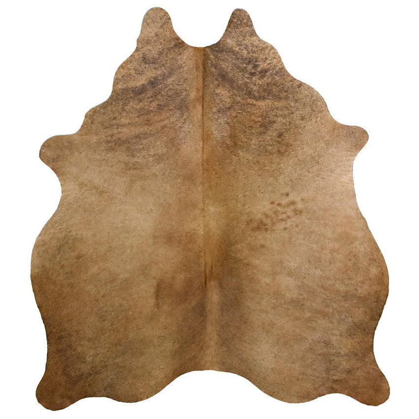 Natural Brazilian Cowhide Rug -  Caramel & Mocha