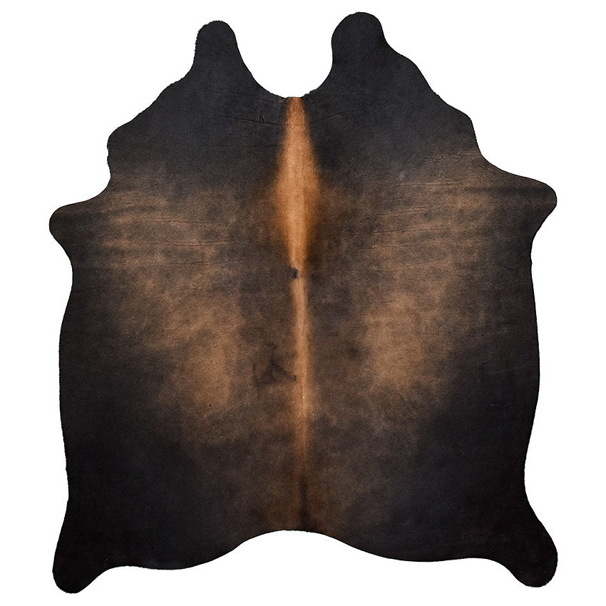 Natural Brazilian Cowhide Rug -  Espresso & Mocha