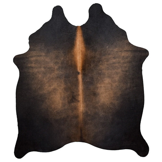 Natural Brazilian Cowhide Rug -  Espresso & Mocha
