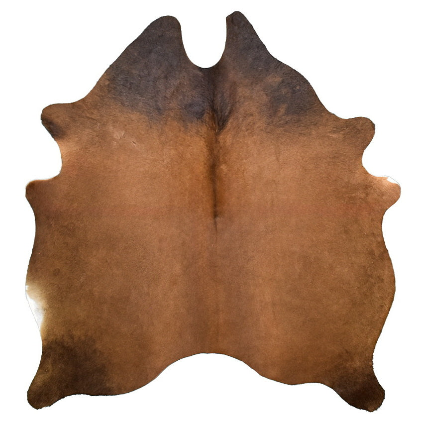 Natural Brazilian Cowhide Rug -  Mocha, Caramel & Chocolate