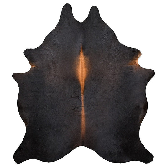 Natural Brazilian Cowhide Rug -  Espresso & Mocha