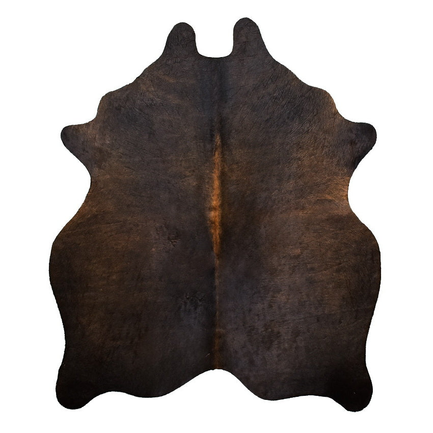 Natural Brazilian Cowhide Rug -  Espresso, Chocolate & Mocha