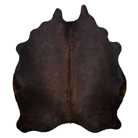 Natural Brazilian Cowhide Rug -  Espresso, Chocolate & Mocha
