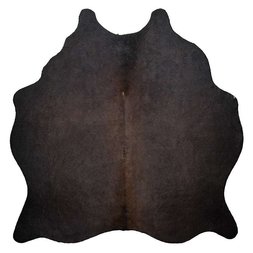 Natural Brazilian Cowhide Rug -  Espresso & Chocolate