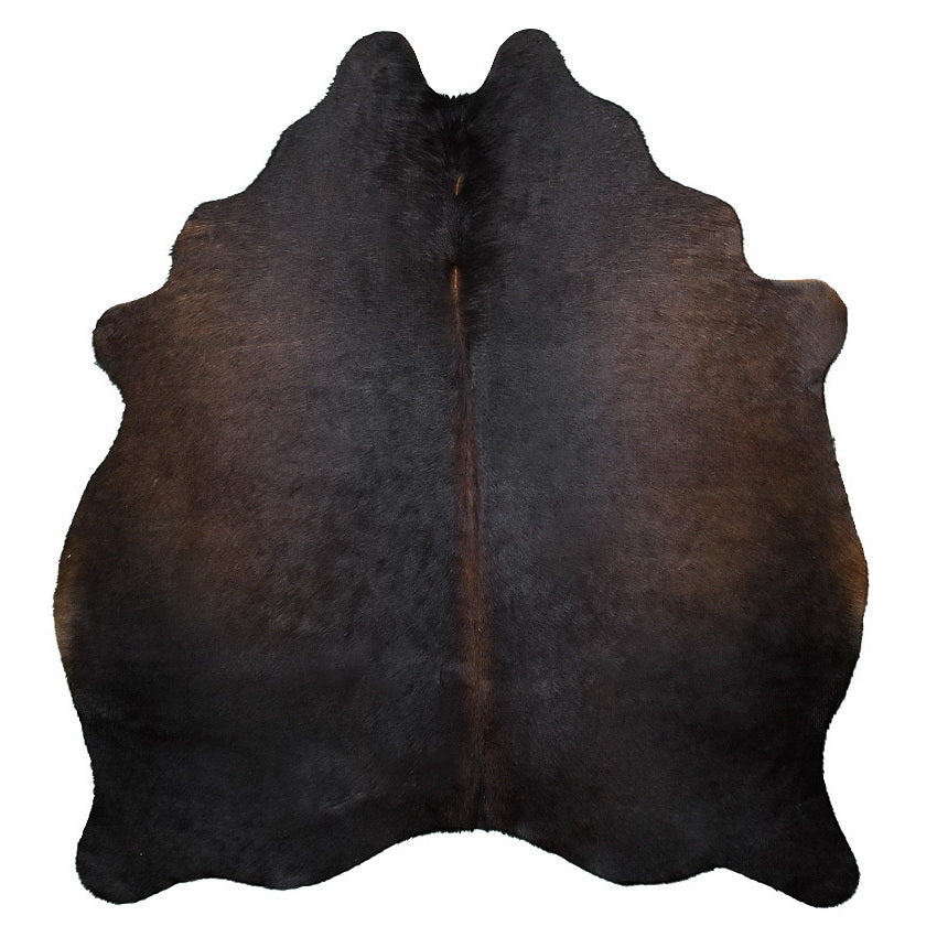Natural Brazilian Cowhide Rug -  Espresso, Chocolate & Mocha