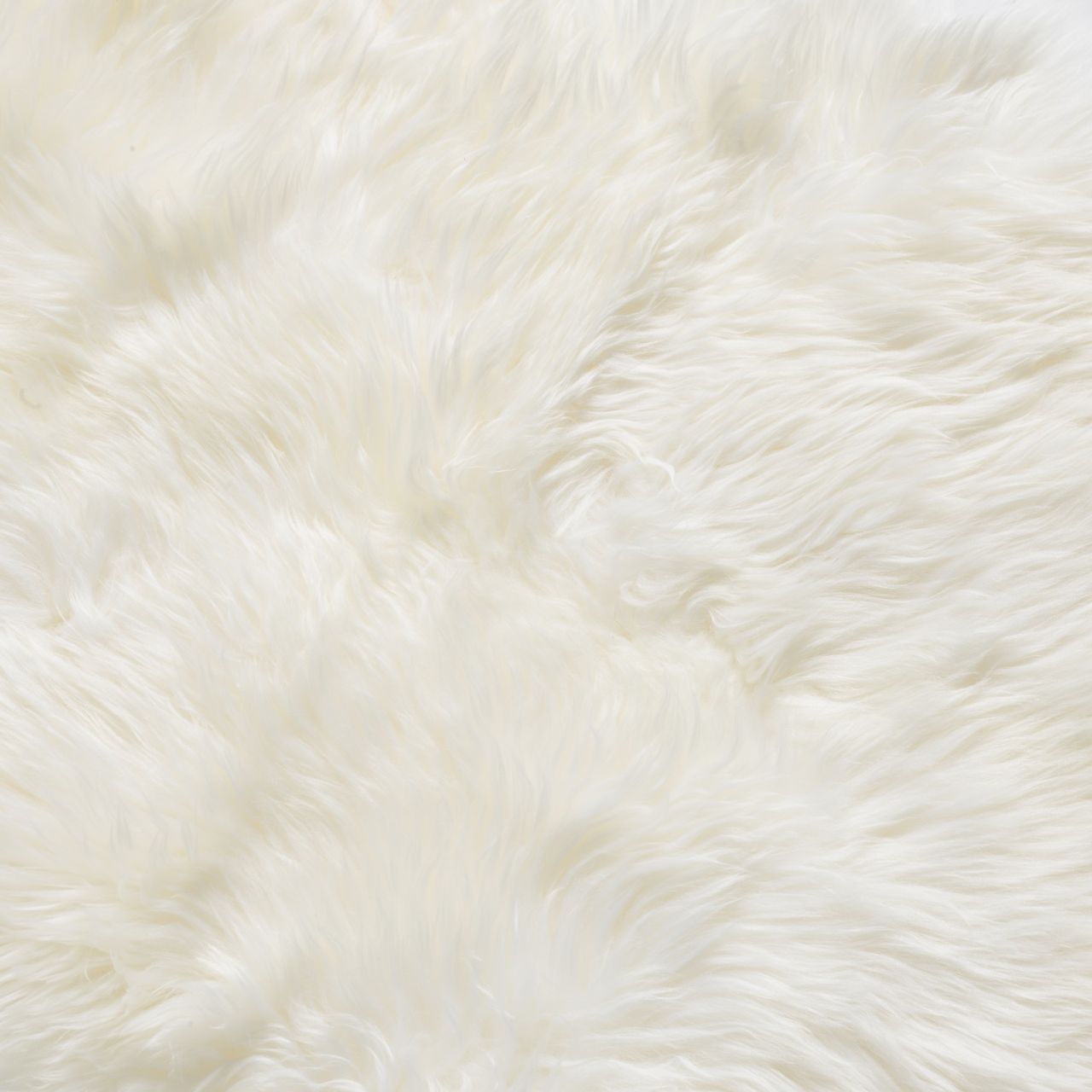 Natural White Premium Sheepskin Rug & Throw, XXLarge, approx. 6'x8'