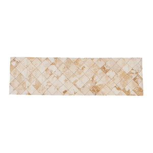 Natural Cowhide Table Runner / Vintage