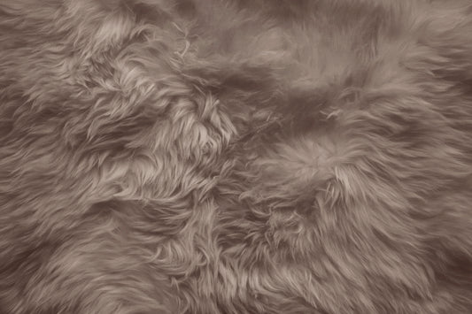 Natural Shape Sheepskin Camel