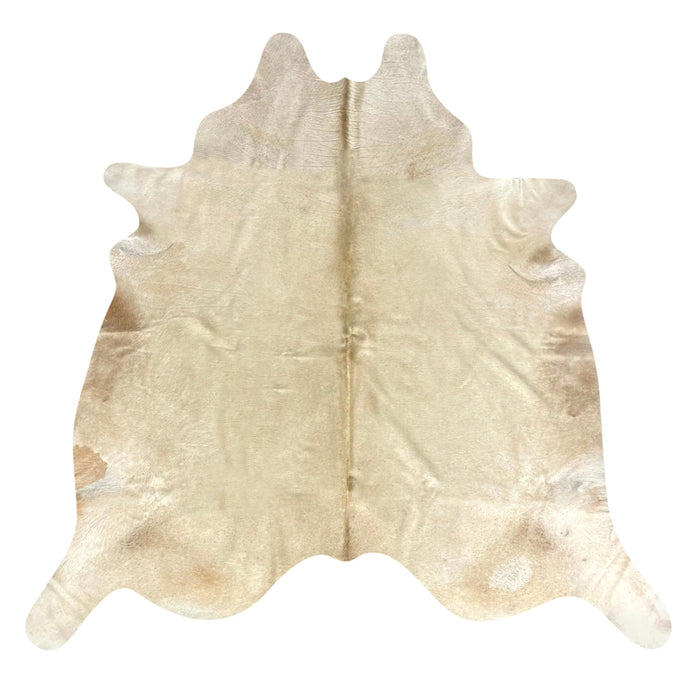 Natural Brazilian Cowhide Rug -  Beige & Ivory