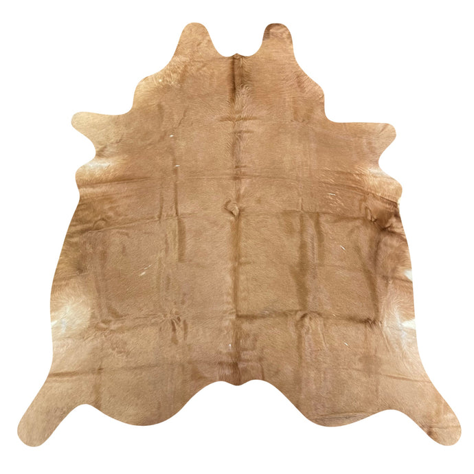 Natural Brazilian Cowhide Rug -  Caramel