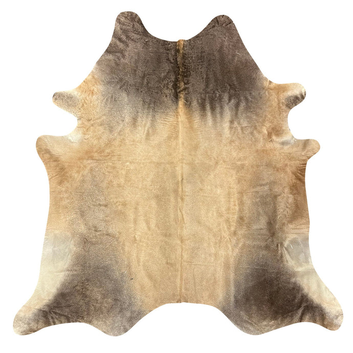 Natural Brazilian Cowhide Rug -  Taupe & Beige