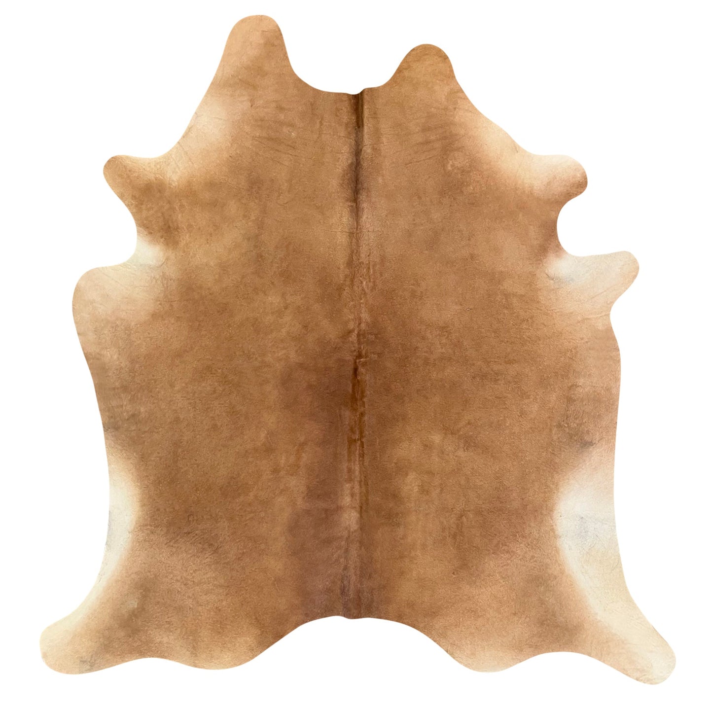 Natural Brazilian Cowhide Rug -  Caramel