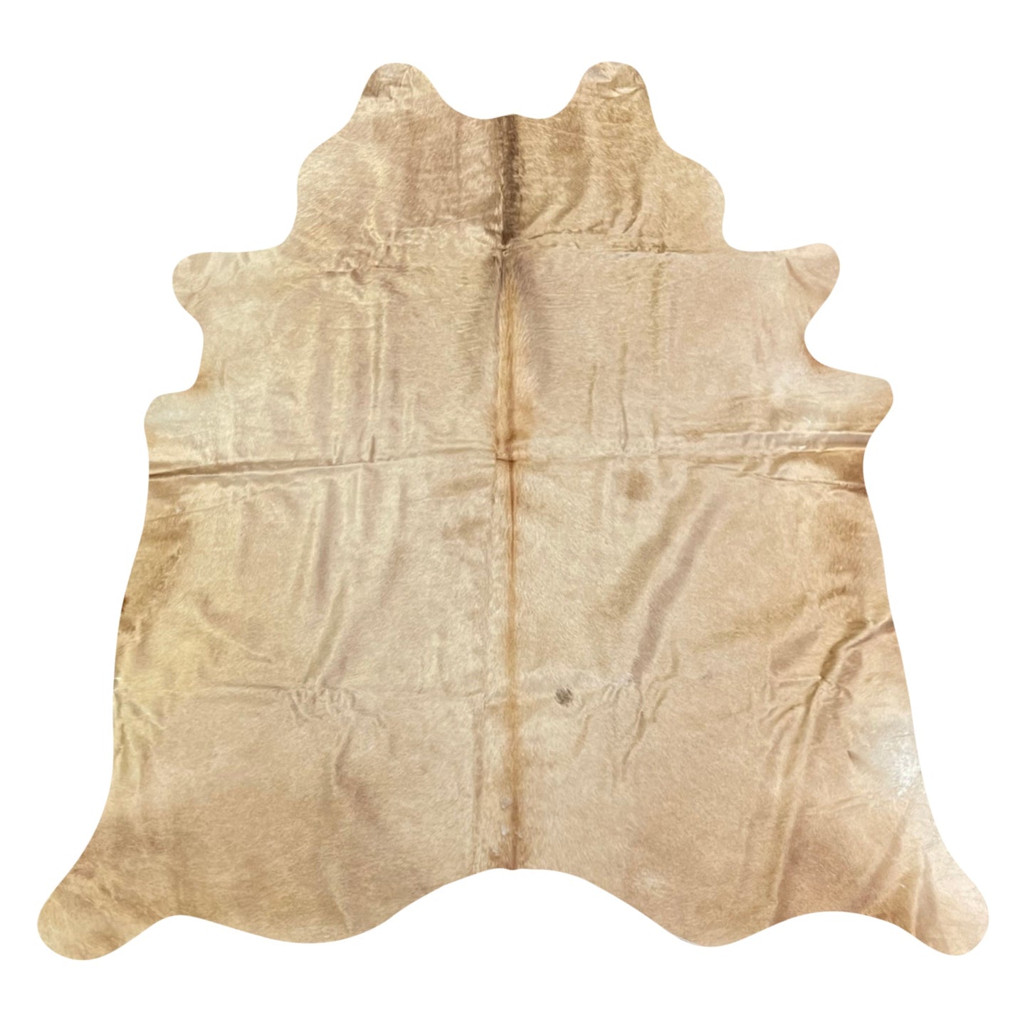 Natural Brazilian Cowhide Rug -  Beige