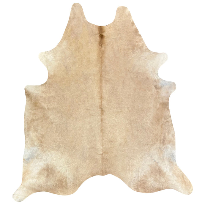 Natural Brazilian Cowhide Rug -  Beige & Ivory