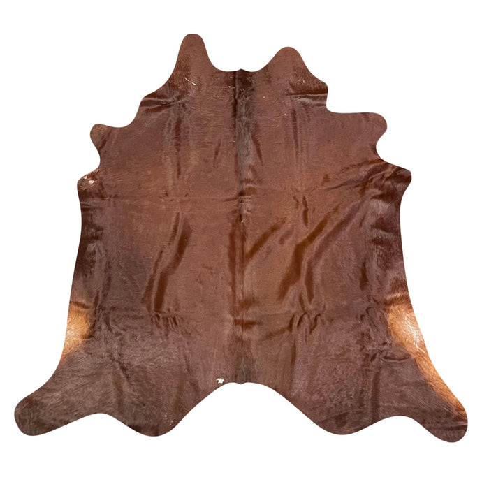 Natural Brazilian Cowhide Rug -  Mocha