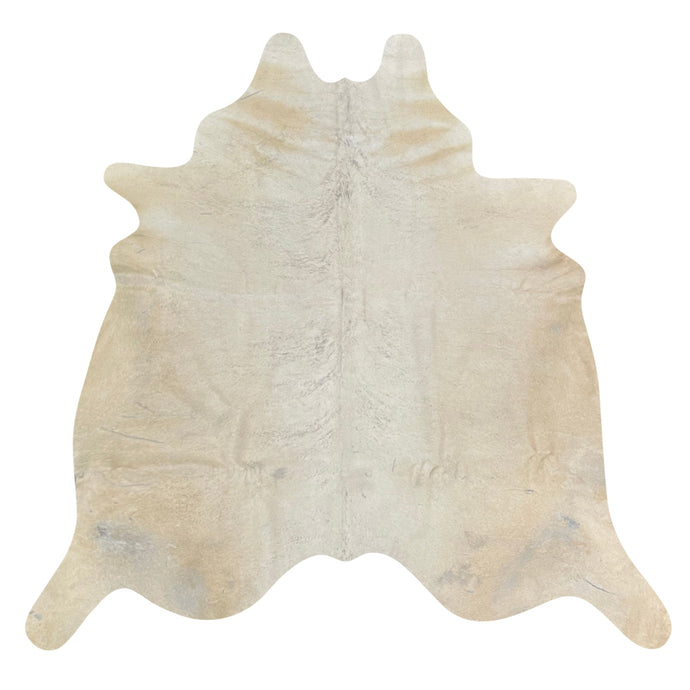 Natural Brazilian Cowhide Rug -  Ivory & Beige