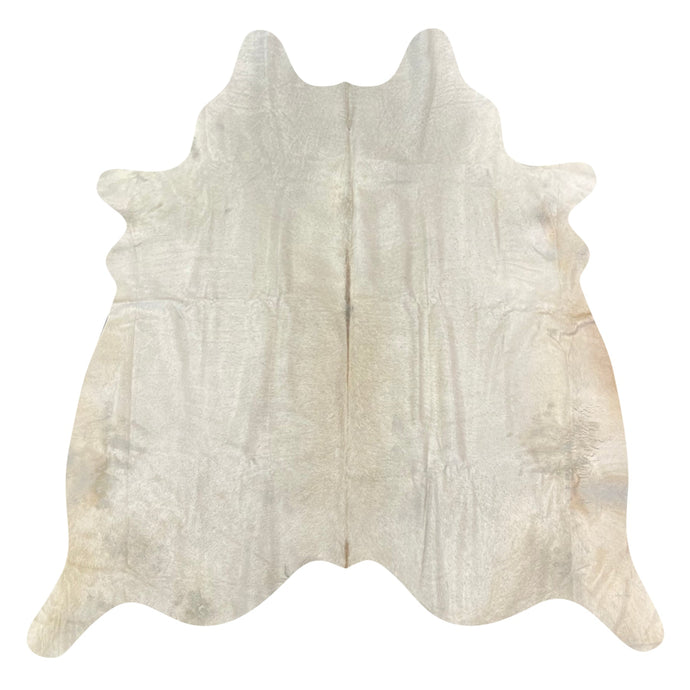 Natural Brazilian Cowhide Rug -  Ivory & Beige