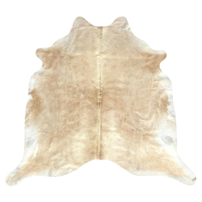 Natural Brazilian Cowhide Rug -  Beige & Ivory