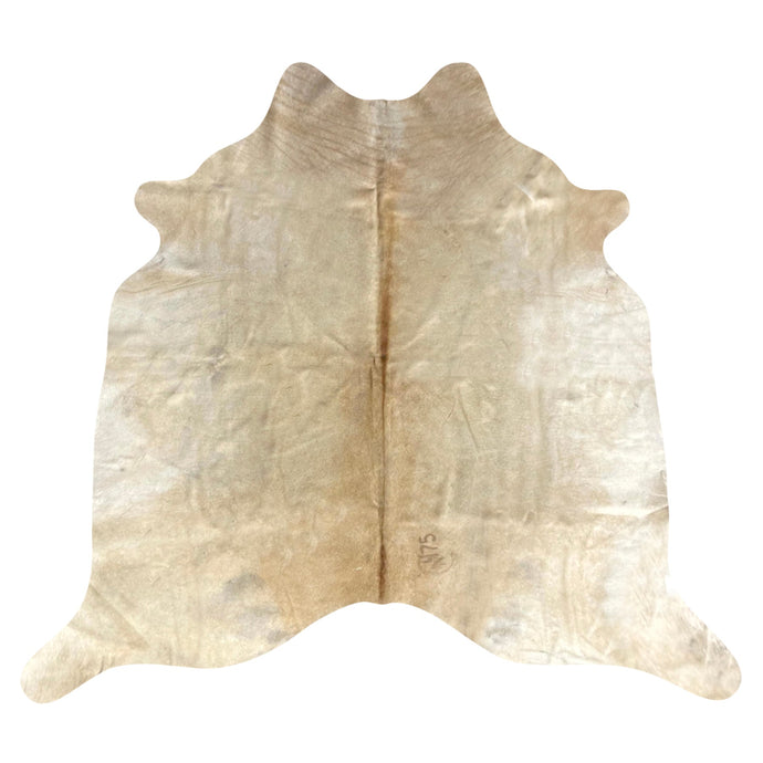 Natural Brazilian Cowhide Rug -  Beige & Ivory