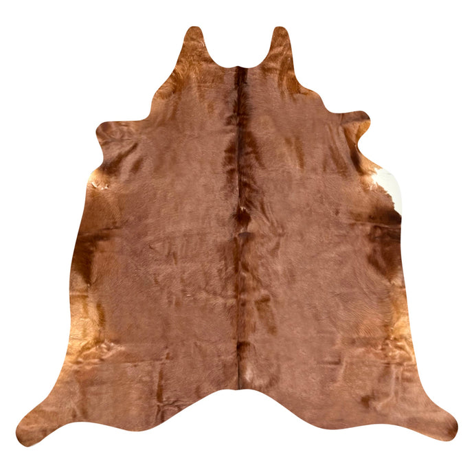 Natural Brazilian Cowhide Rug -  Mocha, Caramel & Ivory