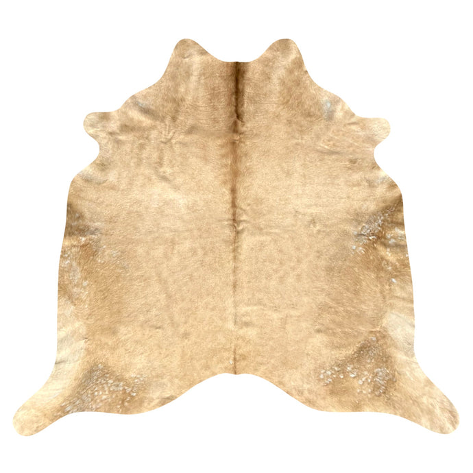 Natural Brazilian Cowhide Rug -  Beige & Ivory