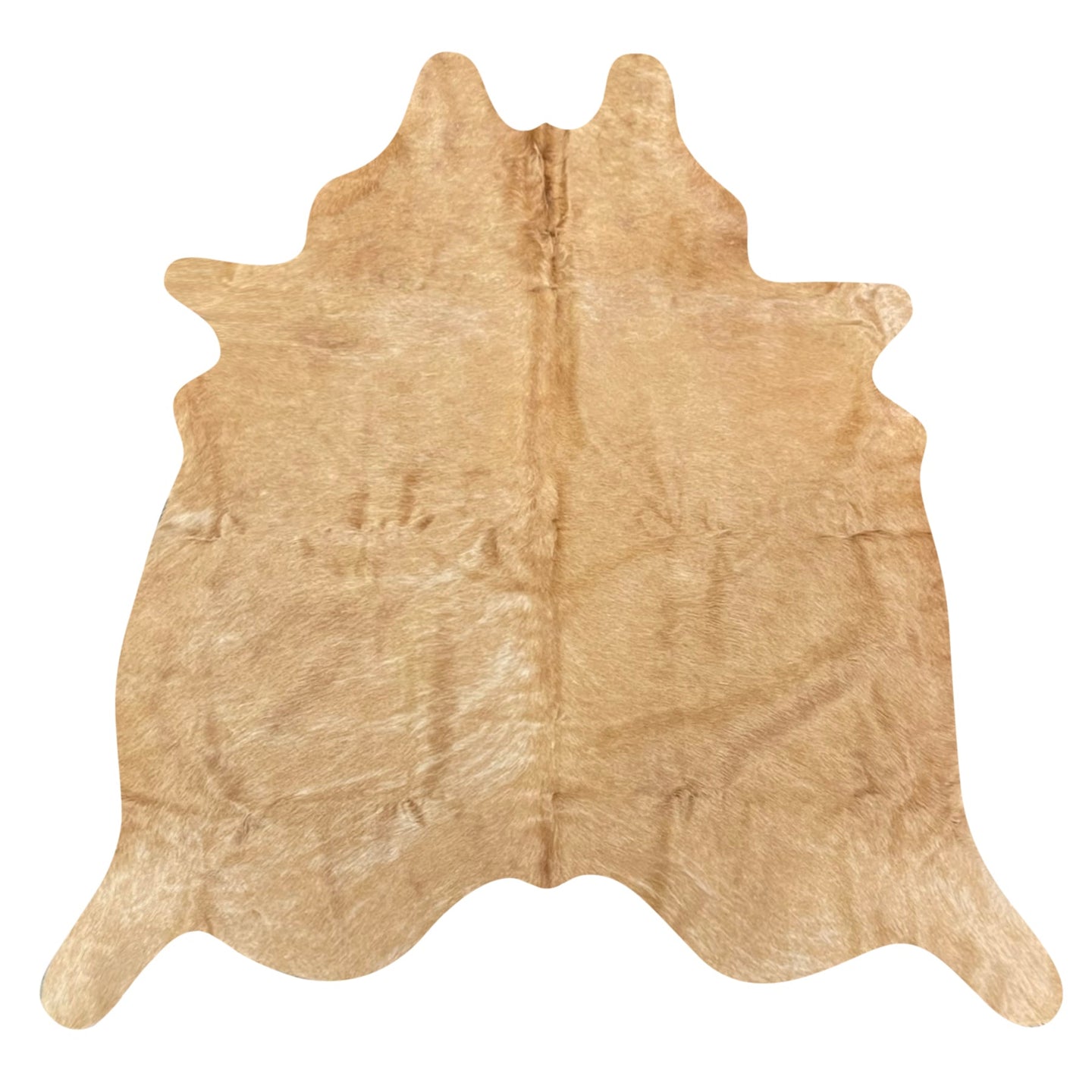 Natural Brazilian Cowhide Rug -  Caramel