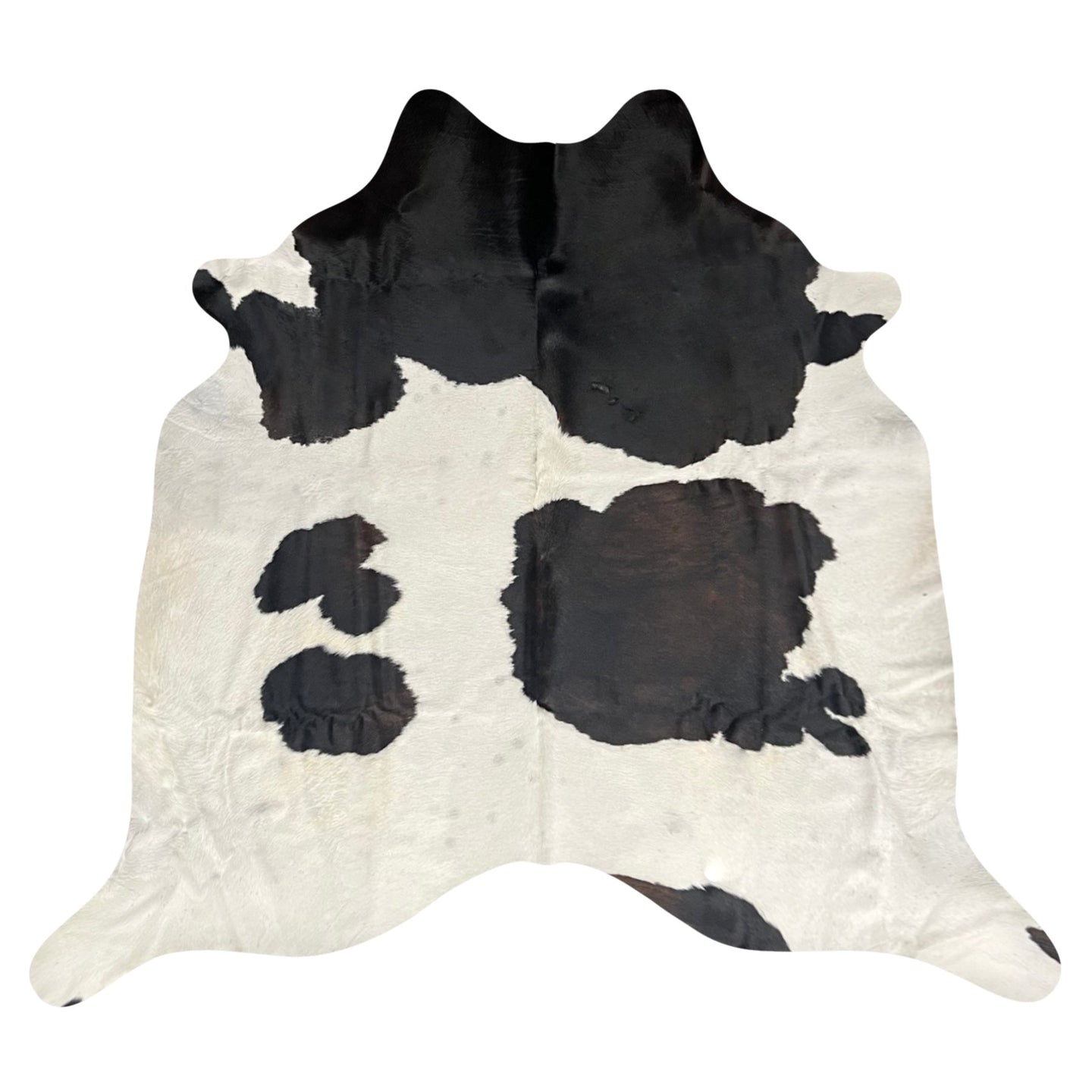 Natural Brazilian Cowhide Rug -  Espresso, Ivory & Mocha