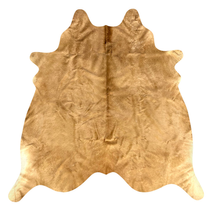 Natural Brazilian Cowhide Rug -  Caramel