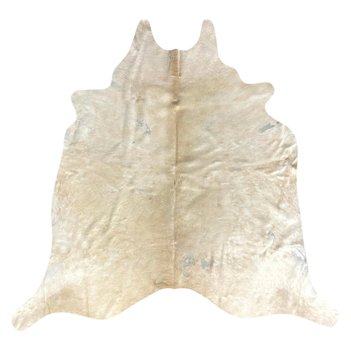 Natural Brazilian Cowhide Rug -  Beige & Ivory