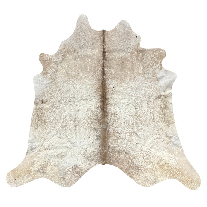 Natural Brazilian Cowhide Rug -  Beige, Taupe & Ivory