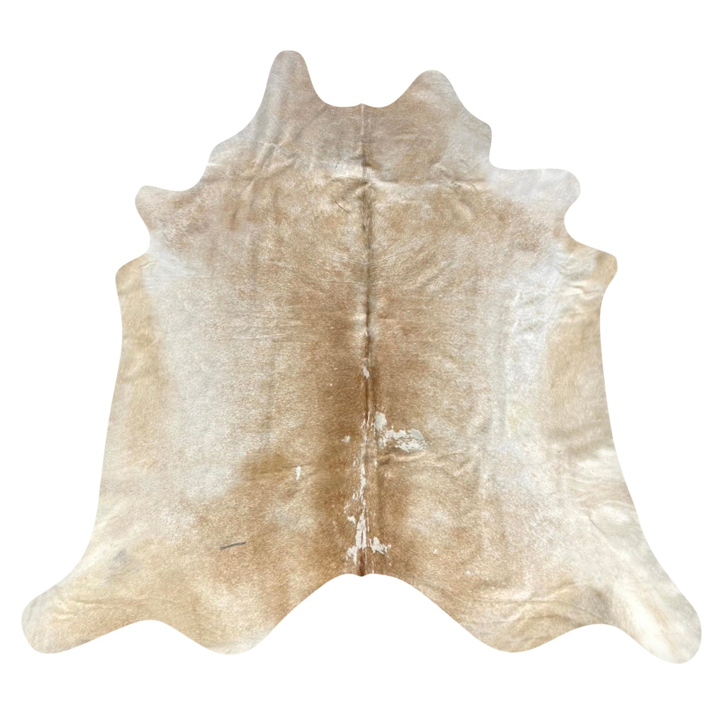 Natural Brazilian Cowhide Rug -  Beige & Ivory