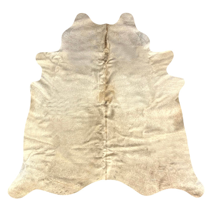 Natural Brazilian Cowhide Rug -  Beige & Ivory