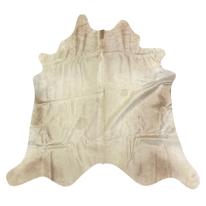 Natural Brazilian Cowhide Rug -  Beige