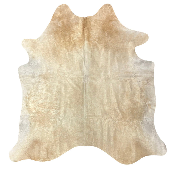 Natural Brazilian Cowhide Rug -  Ivory & Beige