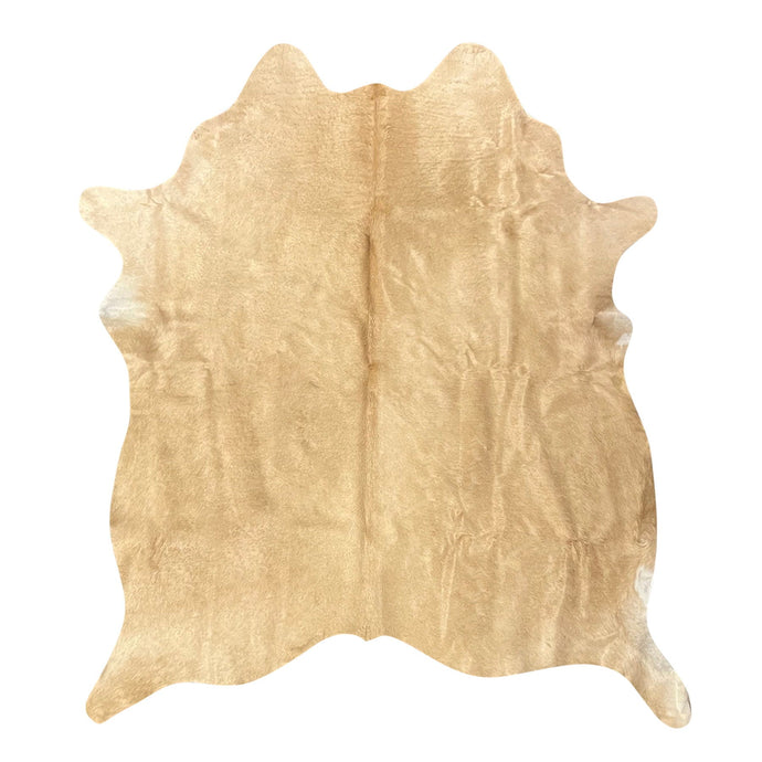 Natural Brazilian Cowhide Rug -  Beige & Ivory