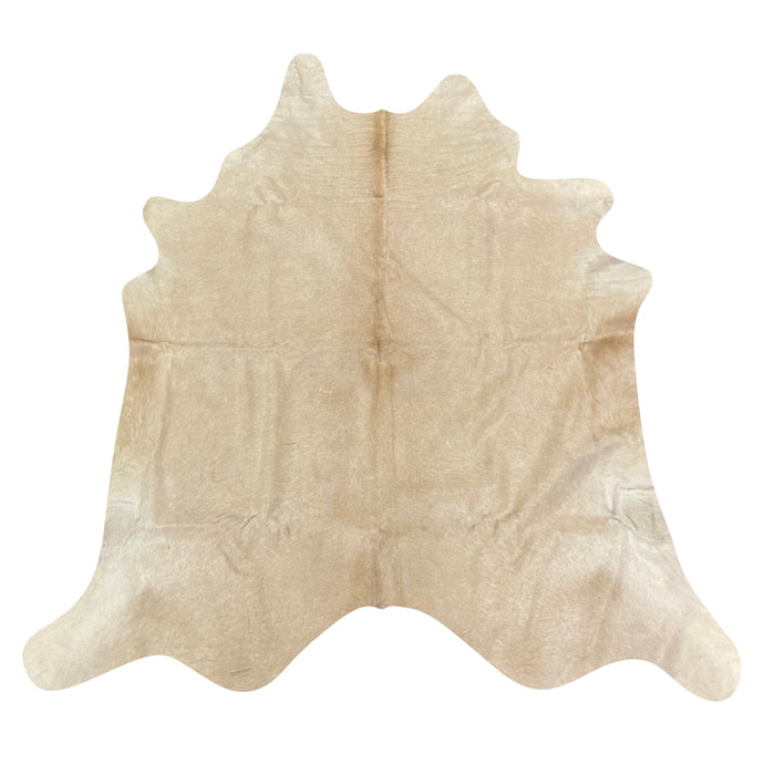 Natural Brazilian Cowhide Rug -  Beige