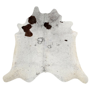 Natural Brazilian Cowhide Rug -  Taupe, Espresso & Ivory