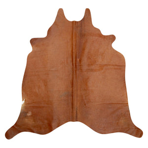 Natural Brazilian Cowhide Rug -  Mocha & Ivory