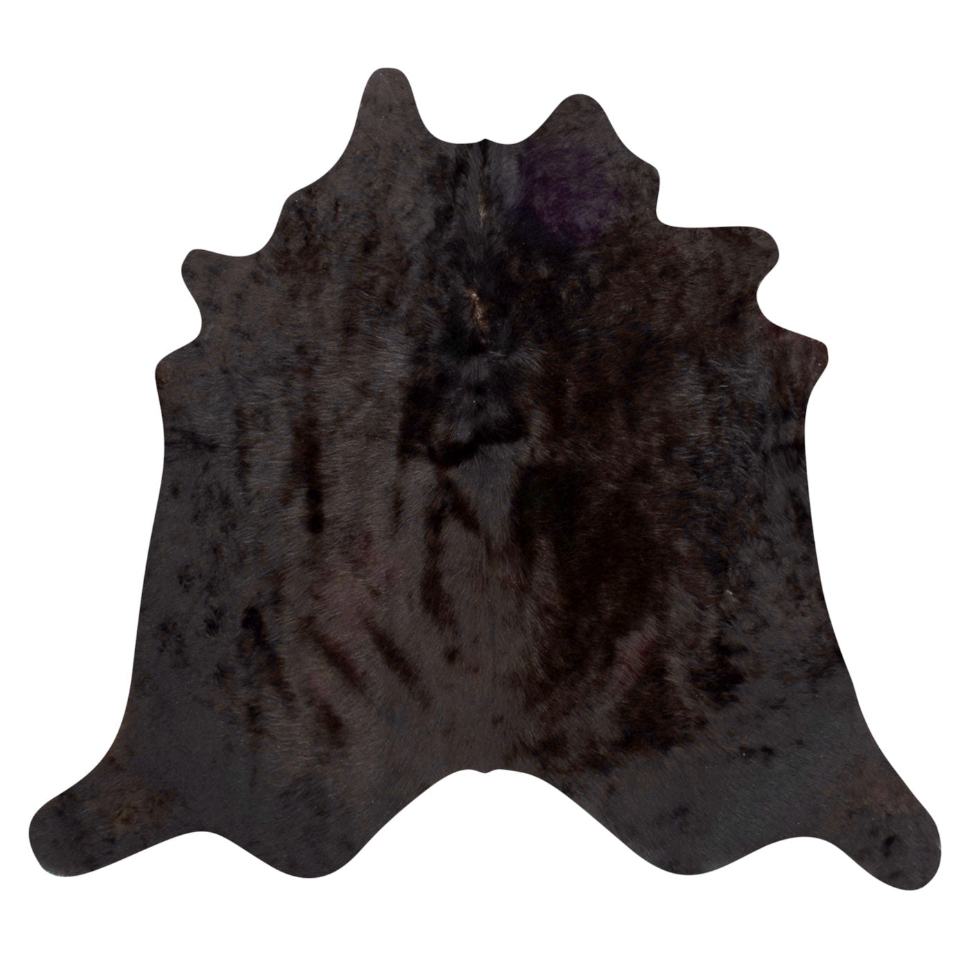 Natural Brazilian Cowhide Rug -  Espresso