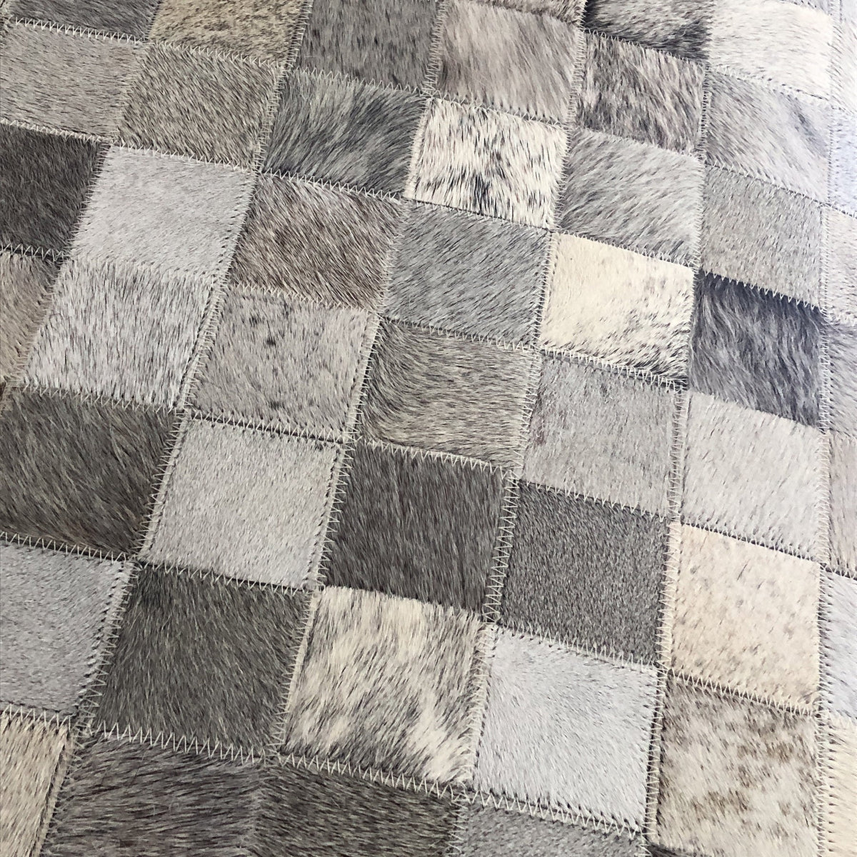 Hand Crafted Leather Rug 4' 11" x 6' 10"