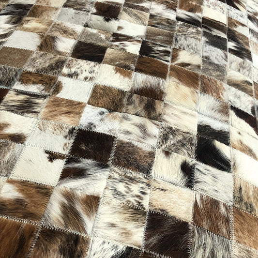 Hand Crafted Leather Rug 5' 10" x 7' 10"