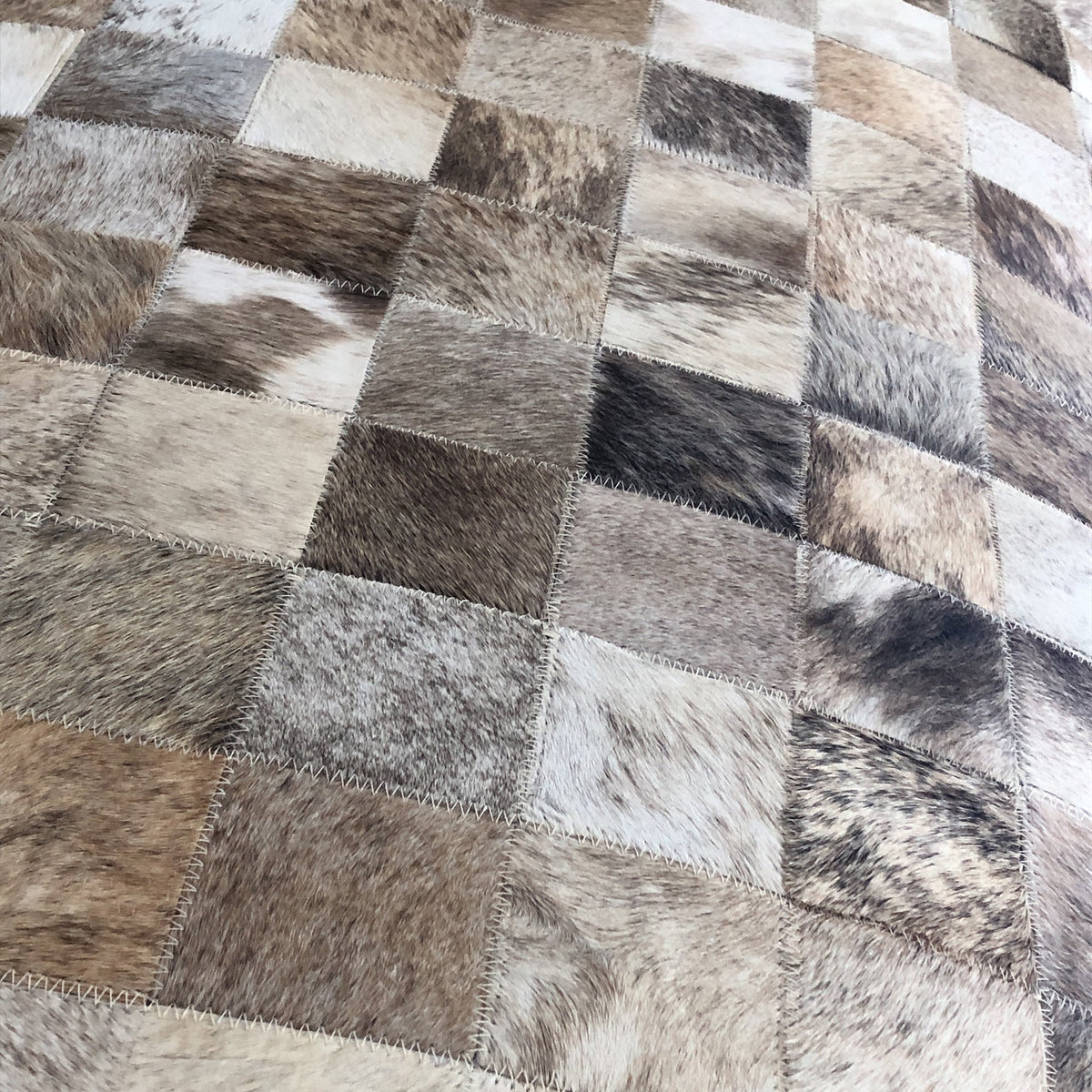 Hand Crafted Leather Rug 5' 10" x 7' 10"