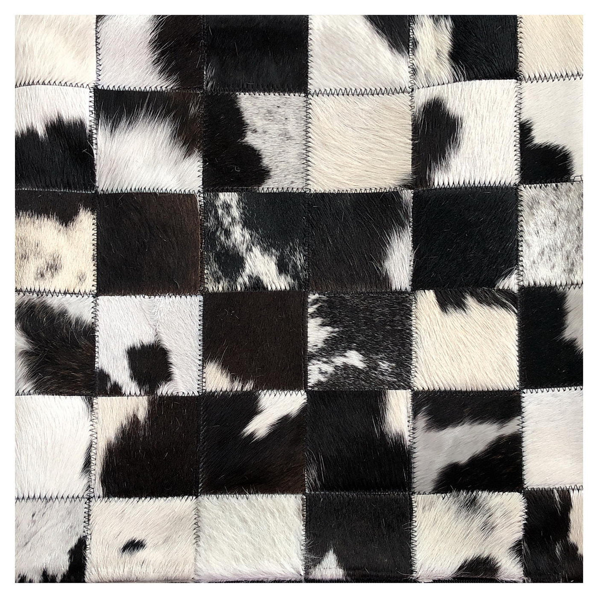 Genuine Cowhide Pillow 16"x16"