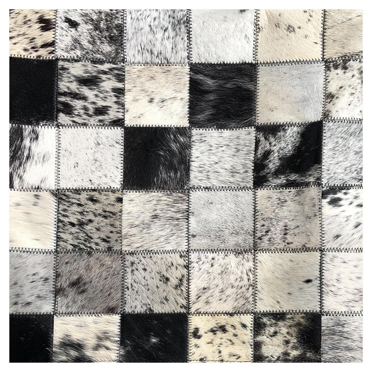 Genuine Cowhide Pillow 16"x16"