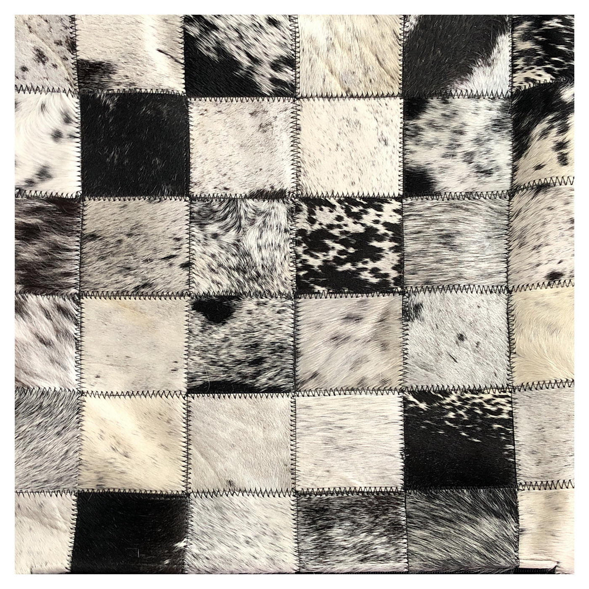 Genuine Cowhide Pillow 16"x16"