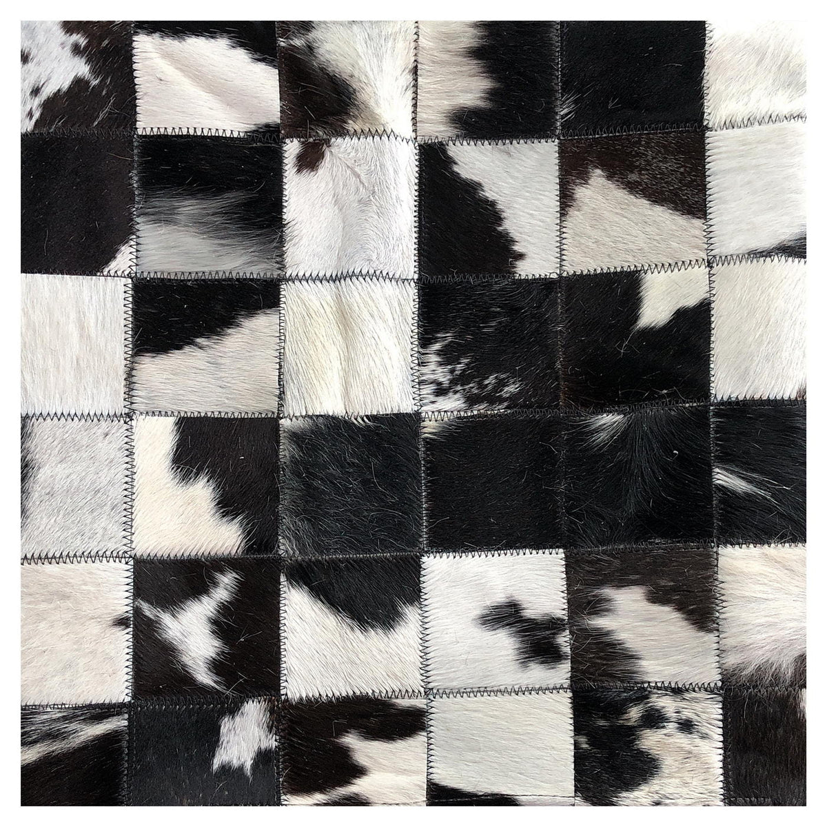Genuine Cowhide Pillow 16"x16"