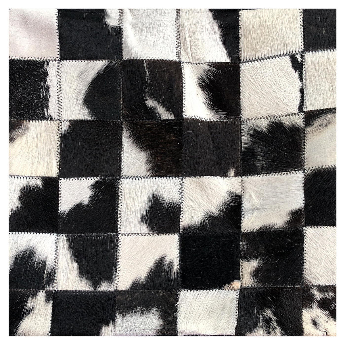 Genuine Cowhide Pillow 16"x16"